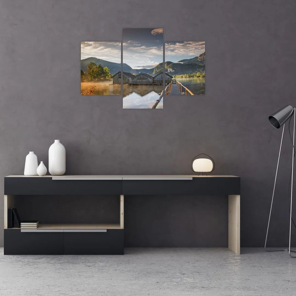 Tablou cu lac (90x60 cm)