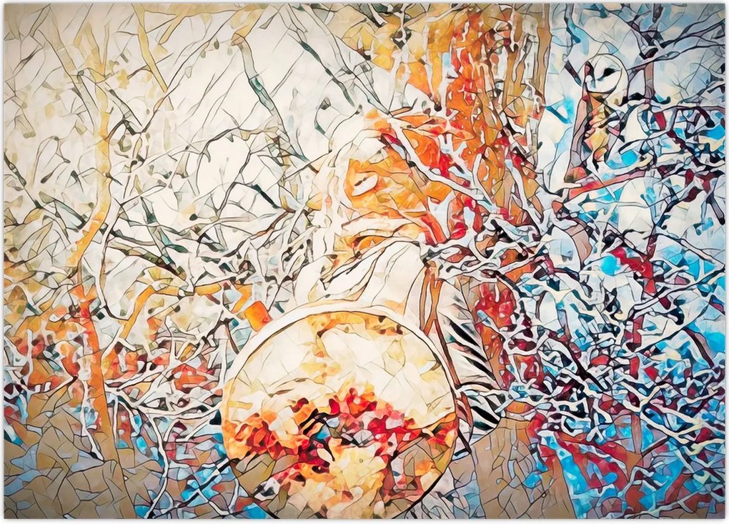 Tablou - Abstract mozaic (70x50 cm)