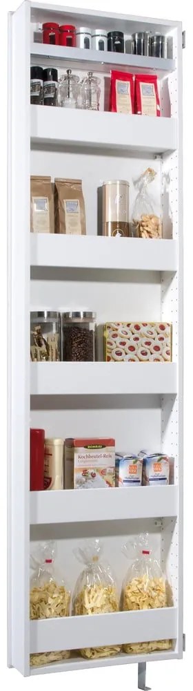 Dulap pentru hol alb 50x195x18 cm Rotary – Germania