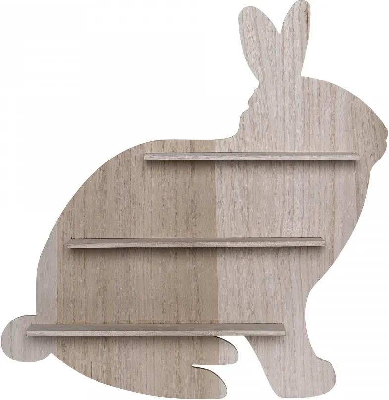 Raft maro din lemn in forma de iepure Rabbit Bloomingville