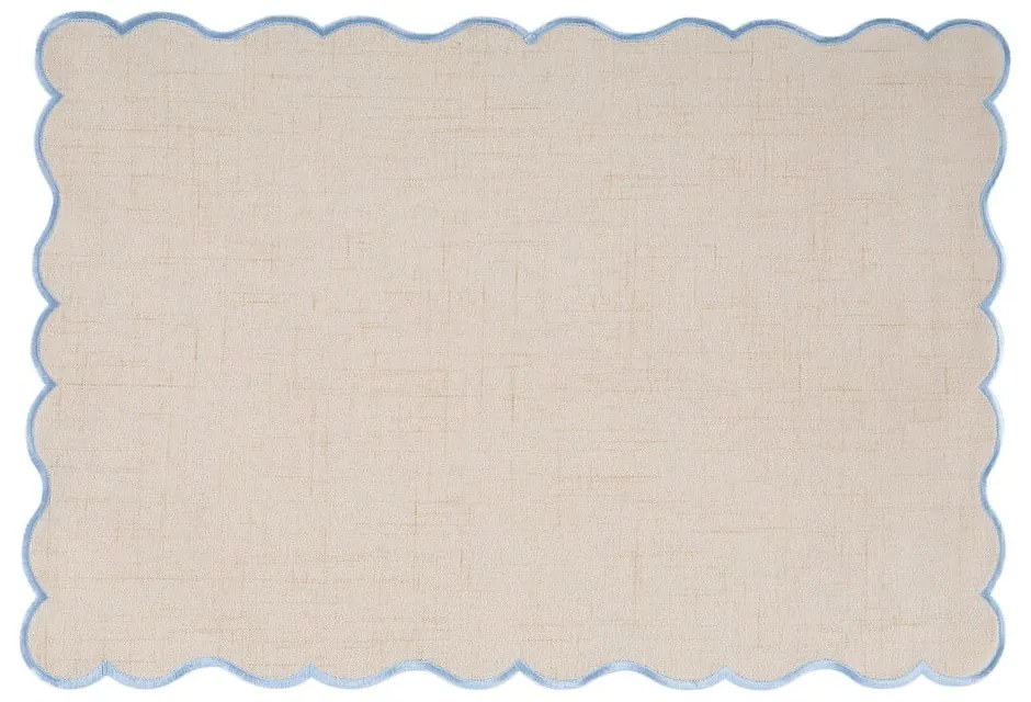 Suport pentru farfurii din amestec de in 30x43 cm Noura – Tiseco Home Studio