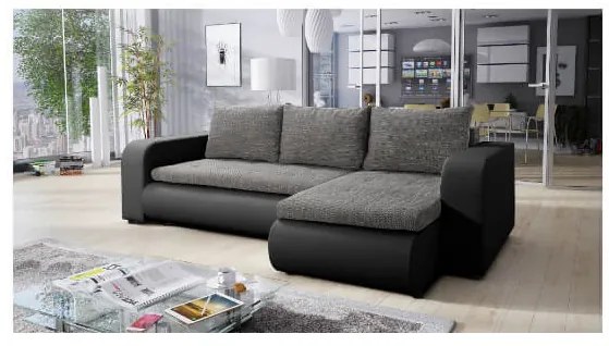 Coltar GLOBAL212 - dreapta negru/gri