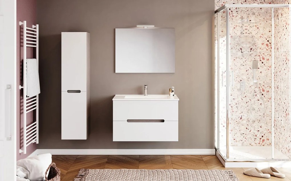 Set lemn masiv Mobilier Baie Suspendat Orchid - 100 cm