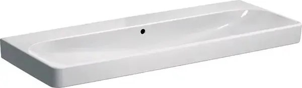 Lavoar pe mobilier Geberit Smyle Square 120 cm fara orificiu baterie