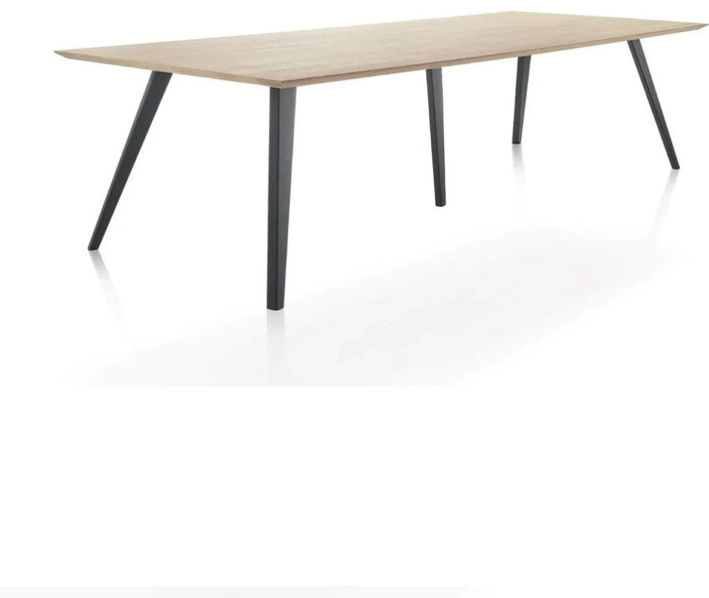 Masa de bucatarie si living din lemn • model ZURICH | Dimensiuni: 260x100x77x3 cm
