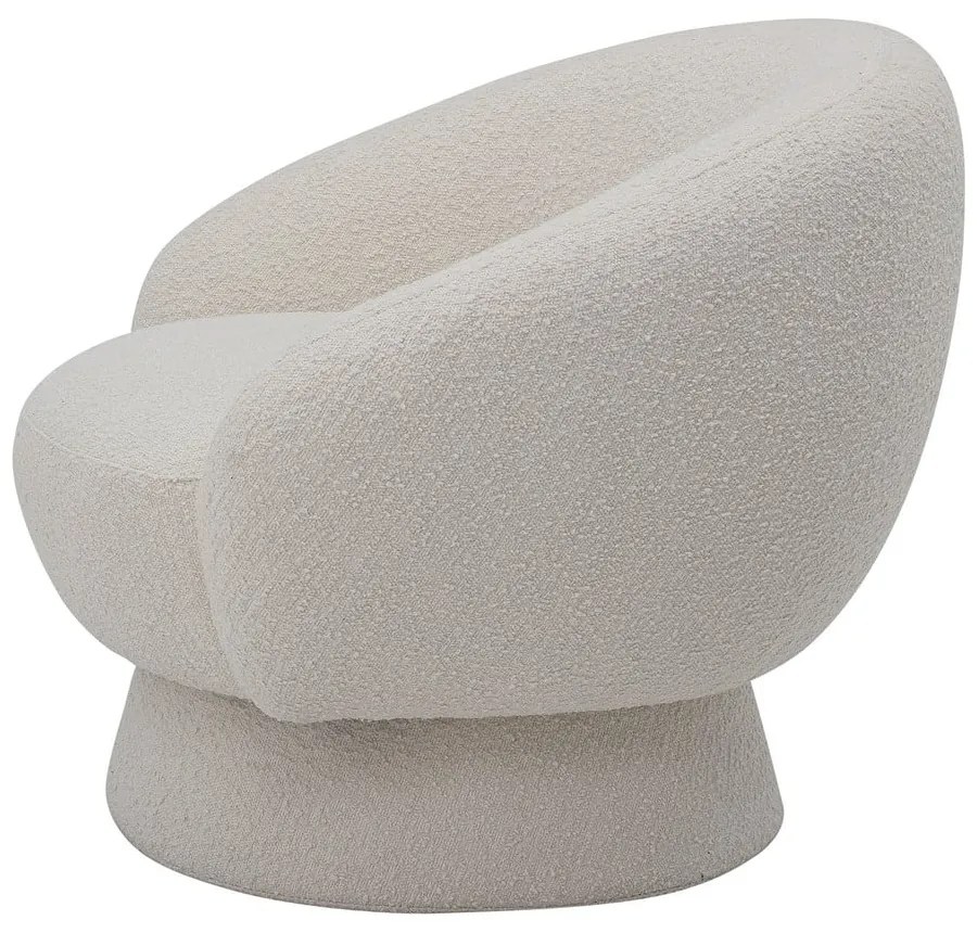 Fotoliu alb Ted - Bloomingville