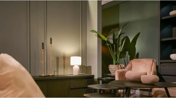 Brilo - Lampă de masă INO 1xE14/10W/230V albă