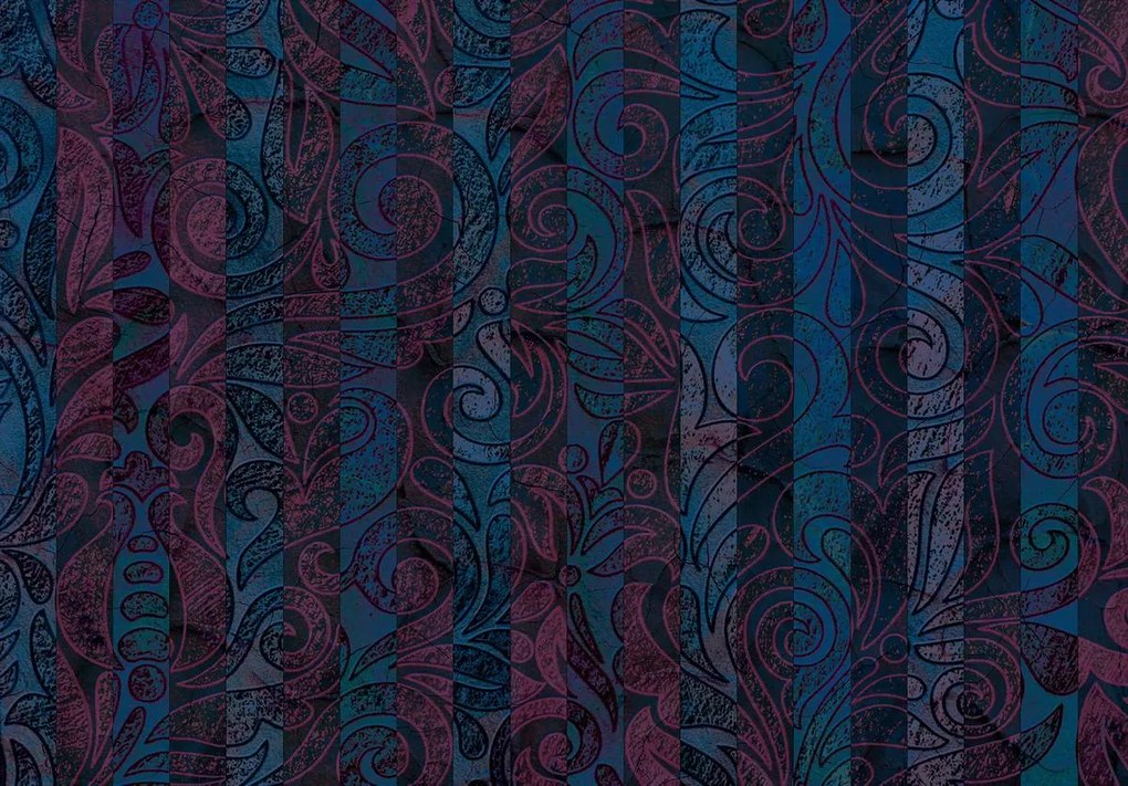 Fototapet - Ornament în dungi (254x184 cm)
