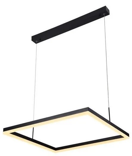 Lustră LED dimabilă pe cablu LED/55W/230V 3000-6500K + telecomandă