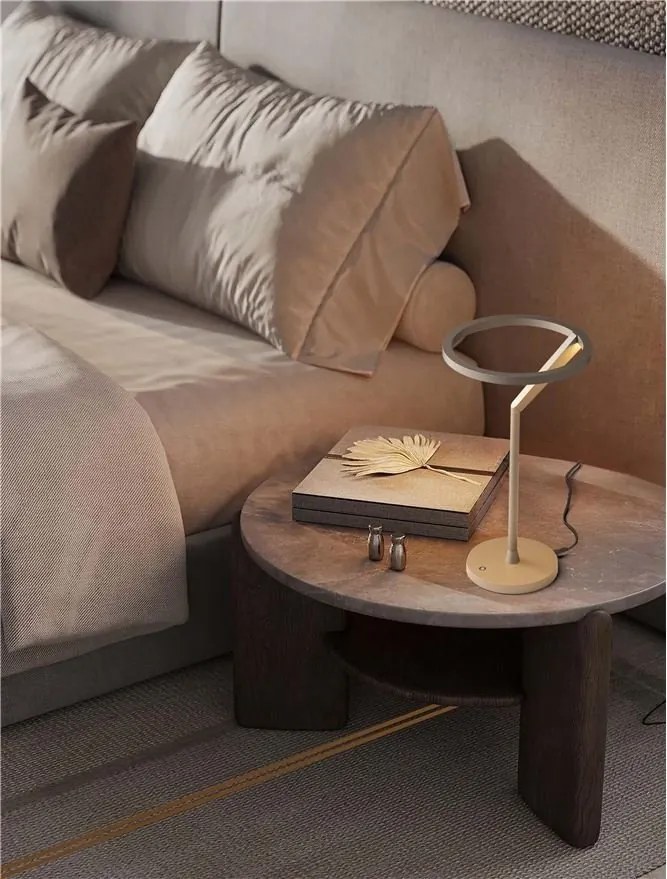 Veioza LED design minimalist TILIA moca coffee