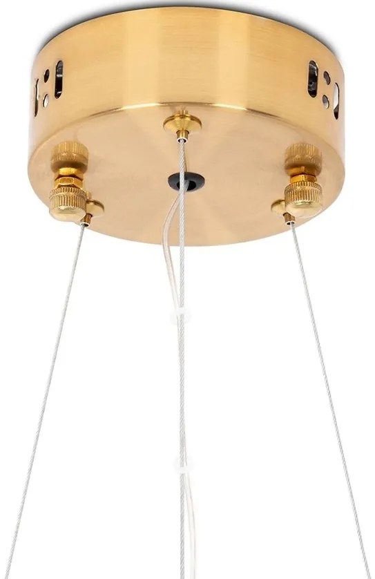 Lustra suspendata LED Florens 80 auriu