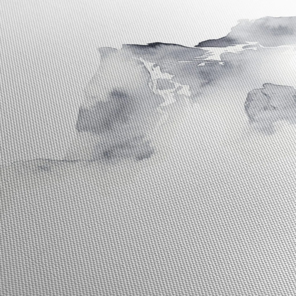 Tablou - Pictură cu cerneală de munți (120x50 cm)