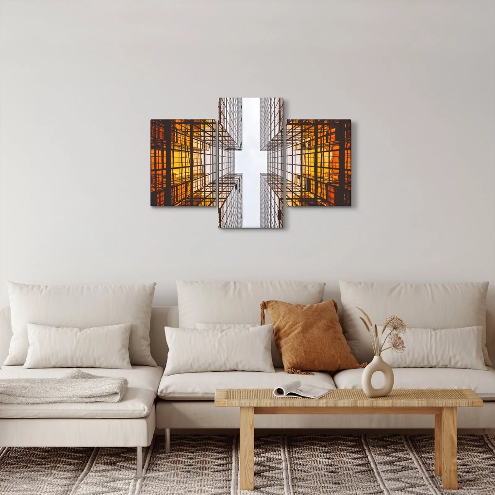 Tablou cu zgârie norii (90x60 cm)