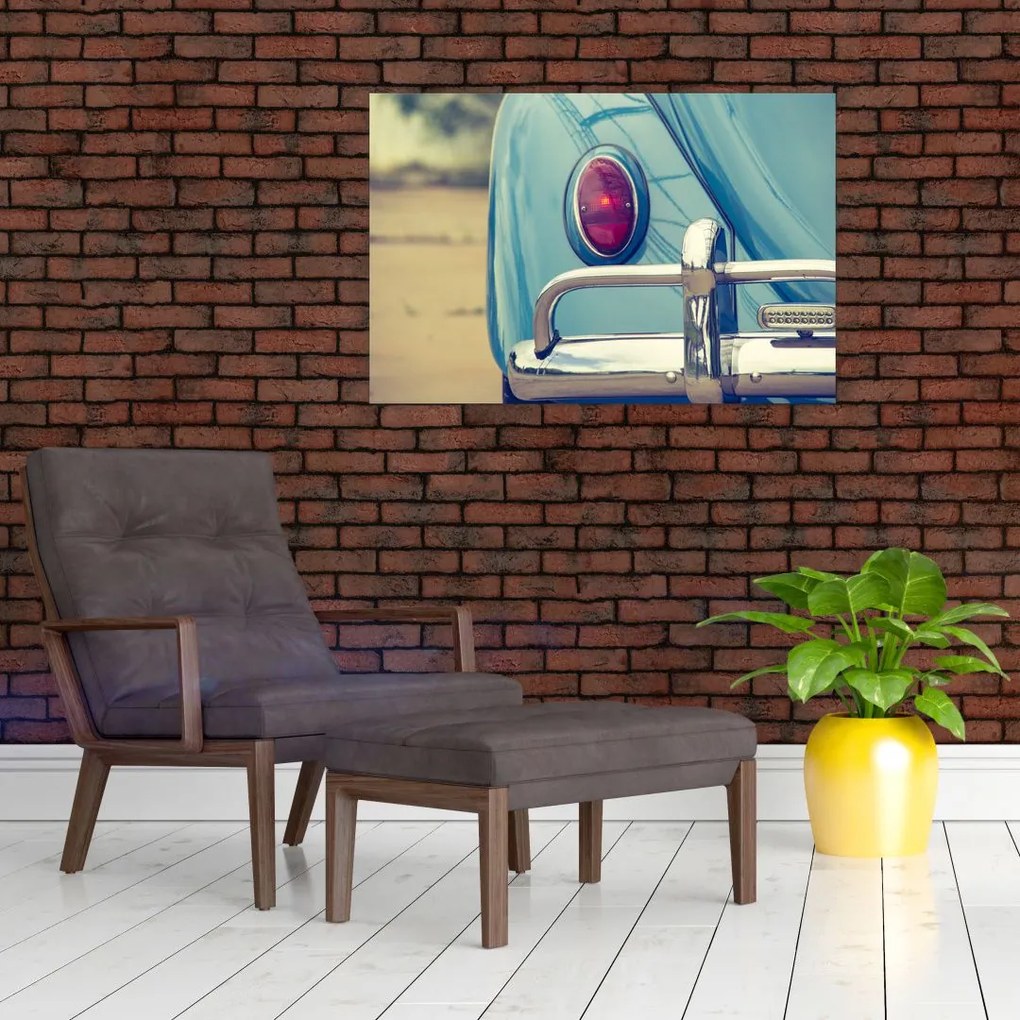 Tablou cu veteran turcoaz (90x60 cm)