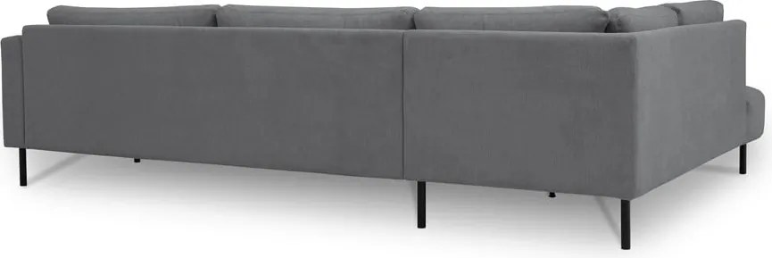 Colțar gri închis (cu colț pe partea stângă ) Hero – Scandic