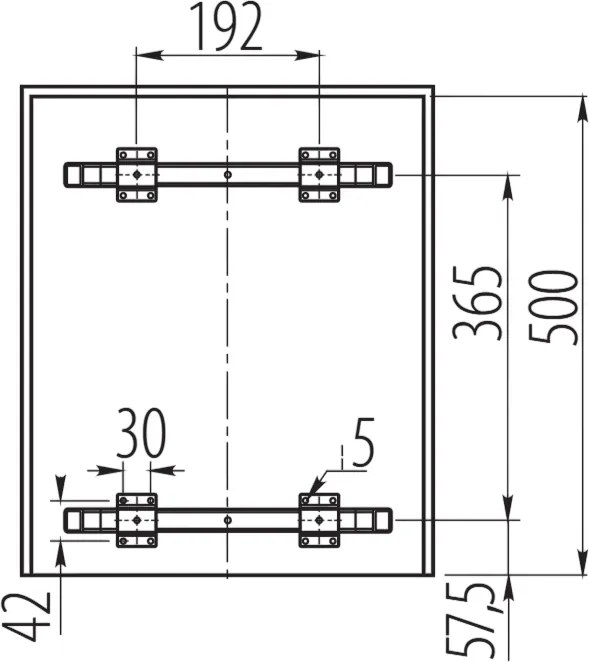 Cos gunoi incorporabil Practi Eco GTV, cu extragere automata, colectare selectiva, pentru corp de 450 mm, gri antracit, 2 x 10 l + 1 x 20 l Gri