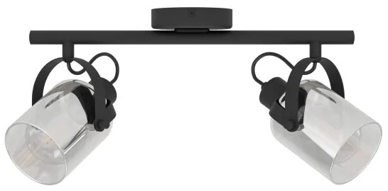 Eglo 99053 - Lampă spot BERREGAS 2xE27/40W/230V