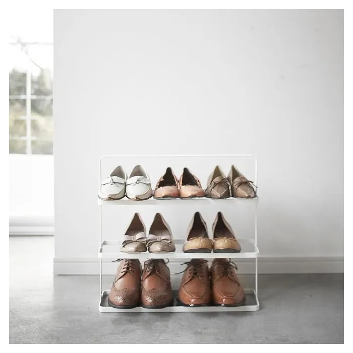 Pantofar alb din metal Tower – YAMAZAKI