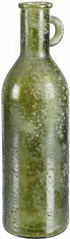 Vaza decorativa din sticla reciclata, Arleen Bottle, Ø14xH50 cm
