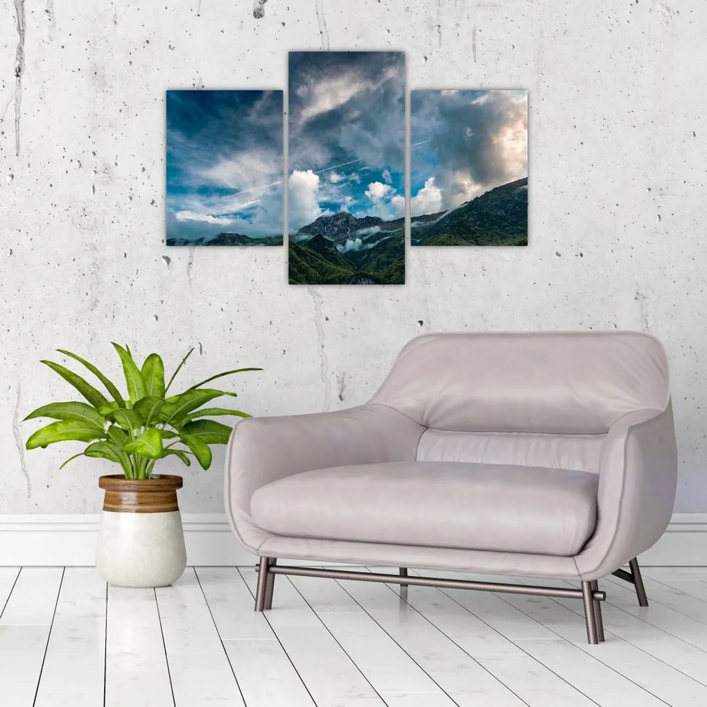 Tablou cu munții (90x60 cm)
