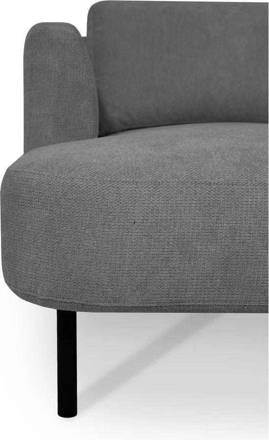 Colțar gri închis (cu colț pe partea dreaptă/în formă de "U") Hero – Scandic