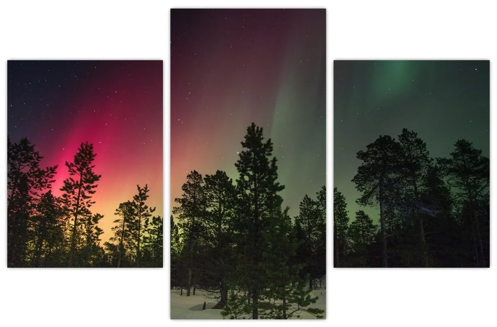 Tablou cu Northern Lights (90x60 cm)