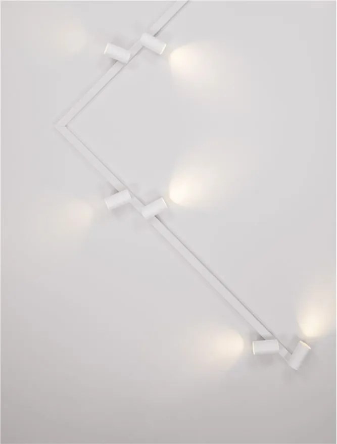 Lustra cu 8 Spoturi directionabile stil minimalist OSO, NVL-9030919