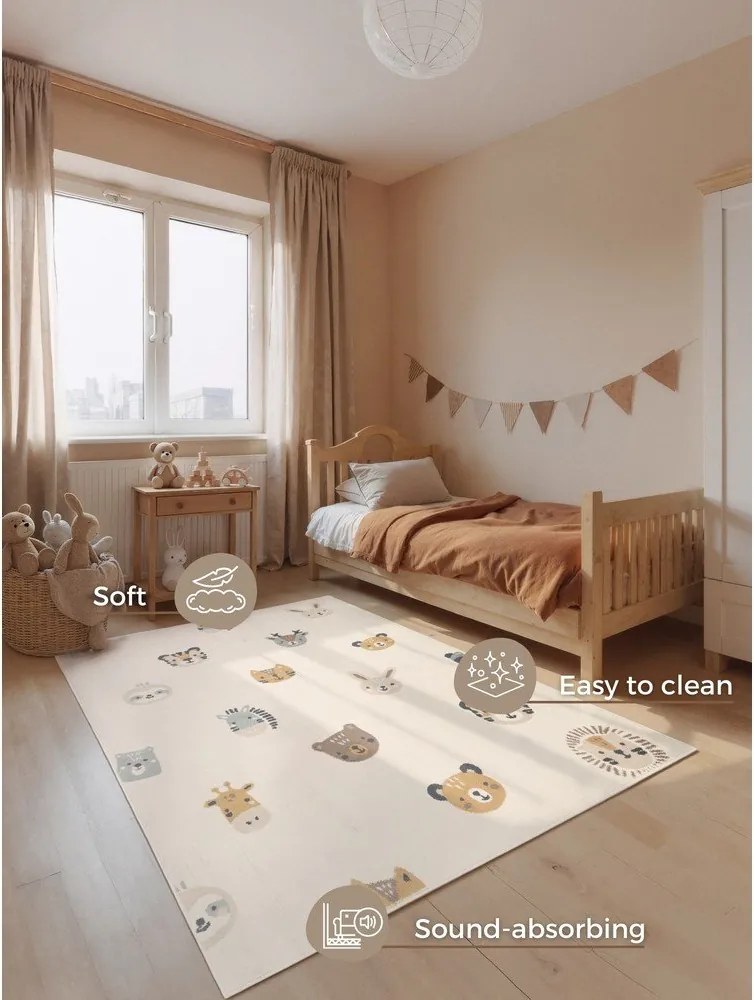 Covor pentru copii 120x170 cm Tiny Zoo – Hanse Home