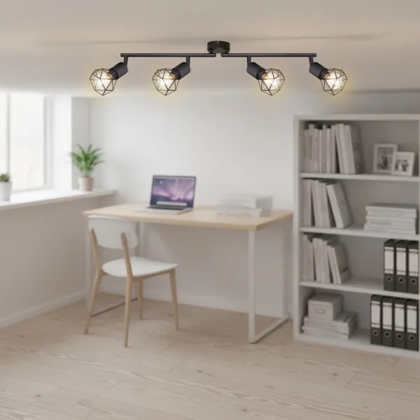 Brilagi - Spot CAGE 4xE14/40W/230V