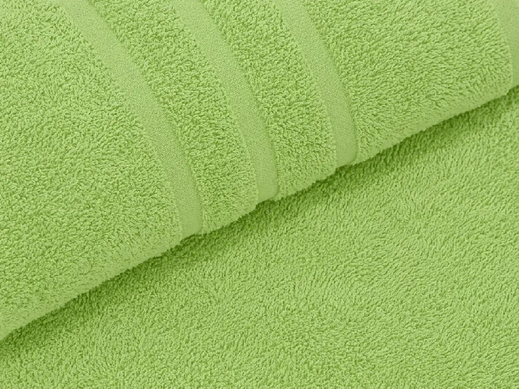 Prosop CLASSIC COLOR 50 x 100 cm verde, 100% bumbac
