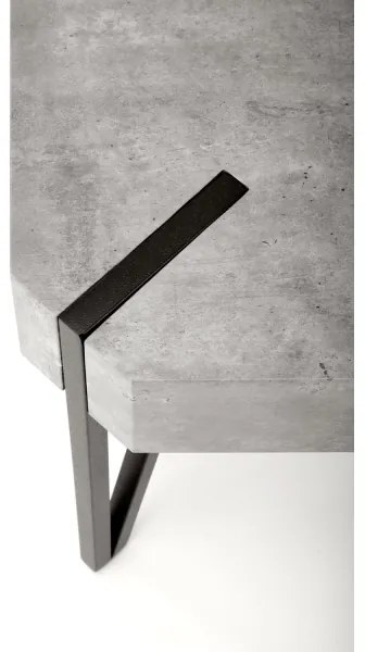 Măsuță de cafea EMILY 42x110 cm beton