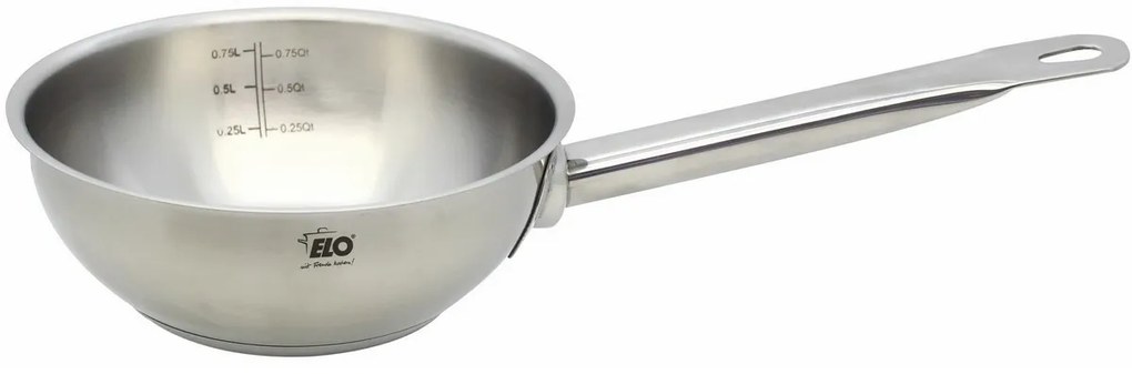 Elo 24716 Profi Cuisine cratiță din oțelinoxidabil 16 cm, 0,8 l, 0,8 l