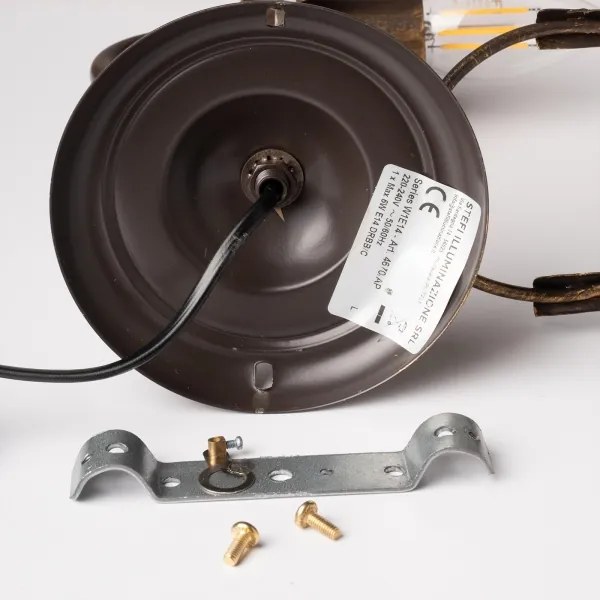 Aplică TERESA 1xE14/6W/230V bronz ONLI