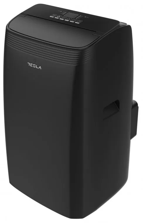 Aparat de aer conditionat mobil Tesla TTMYB-12CHW, 12000 BTU, 3 viteze, Functie de incalzire, Wi-Fi, LED, Umidificare, Telecomanda, Negru