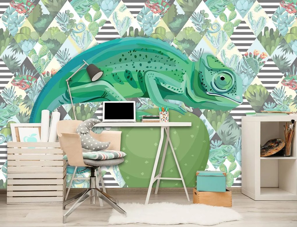 Fototapet - Cameleon (254x184 cm)