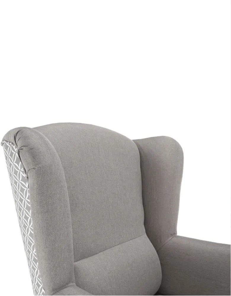 Scaun de design, ţesătură, capuccino/model, BELEK