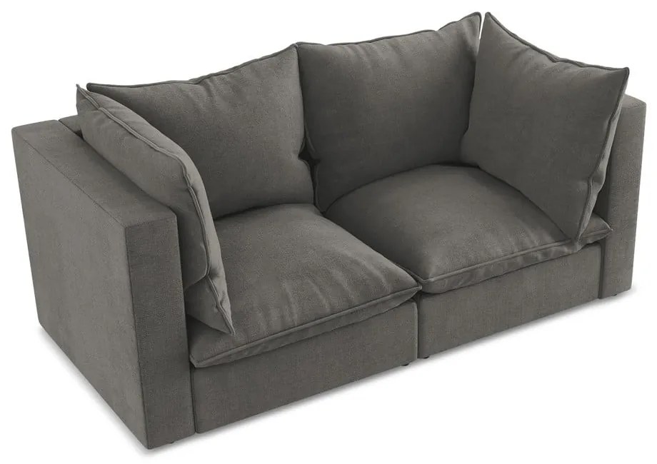 Canapea gri închis 180 cm Manao – Makamii