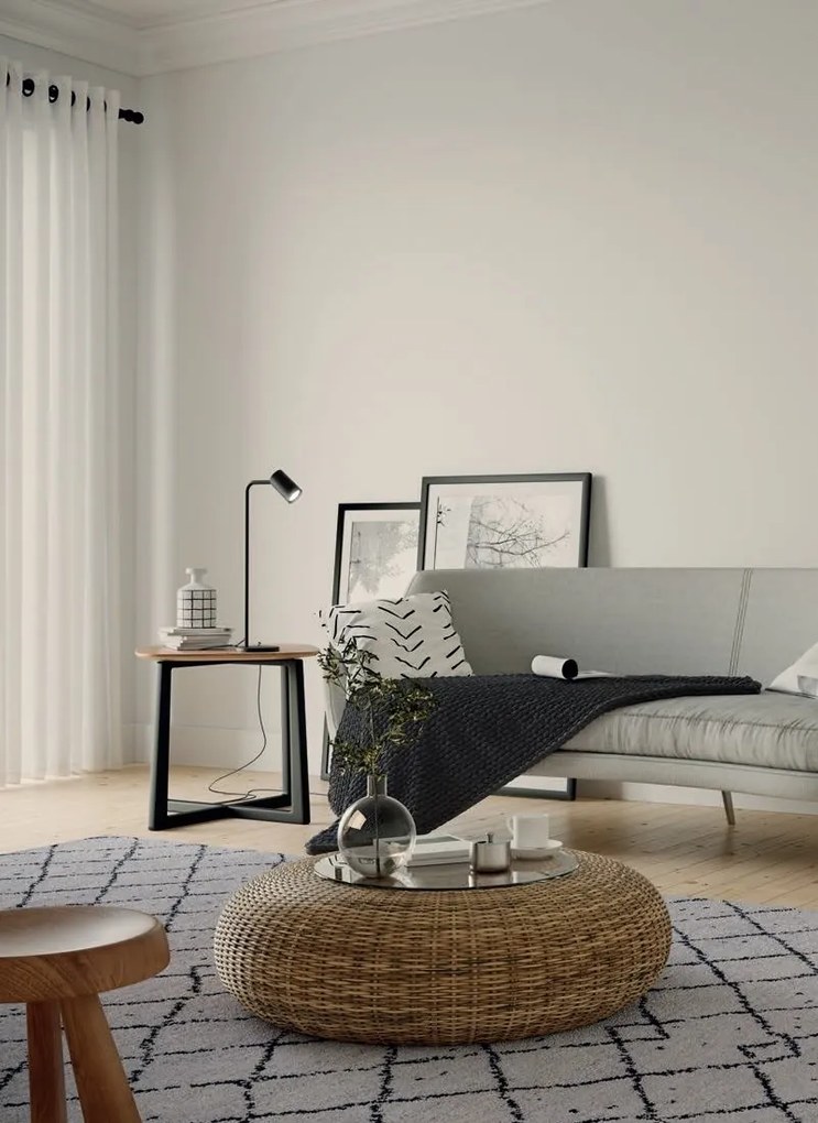 Veioza/Lampa de masa cu Spot directionabil SAL H-53,5cm neagra