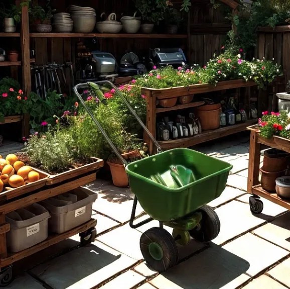 Dispozitiv universal de împrăștiere manuală 27 l