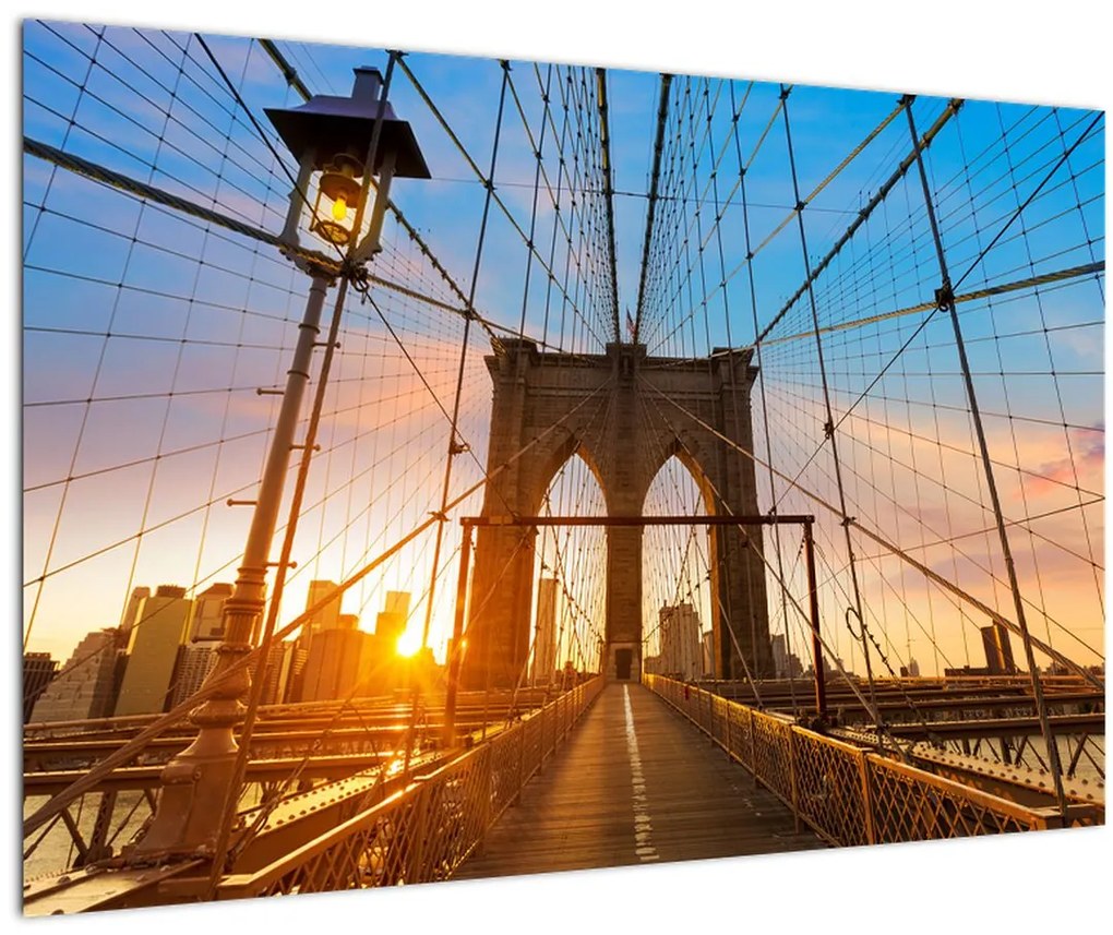 Tablou - Podul Brooklyn, Manhattan, New York (90x60 cm)