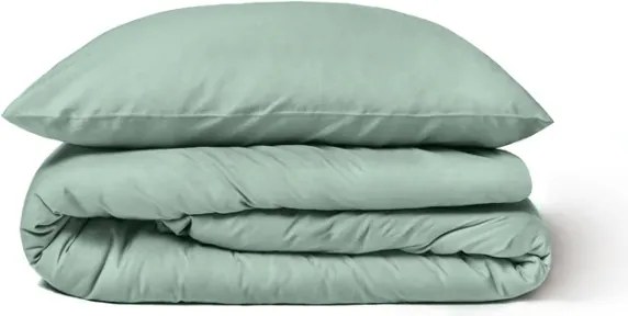 Lenjerie de pat din bumbac CALMORA verde salvie Dimensiune lenjerie de pat: 2 buc 70 x 90 cm | 200 x 200 cm