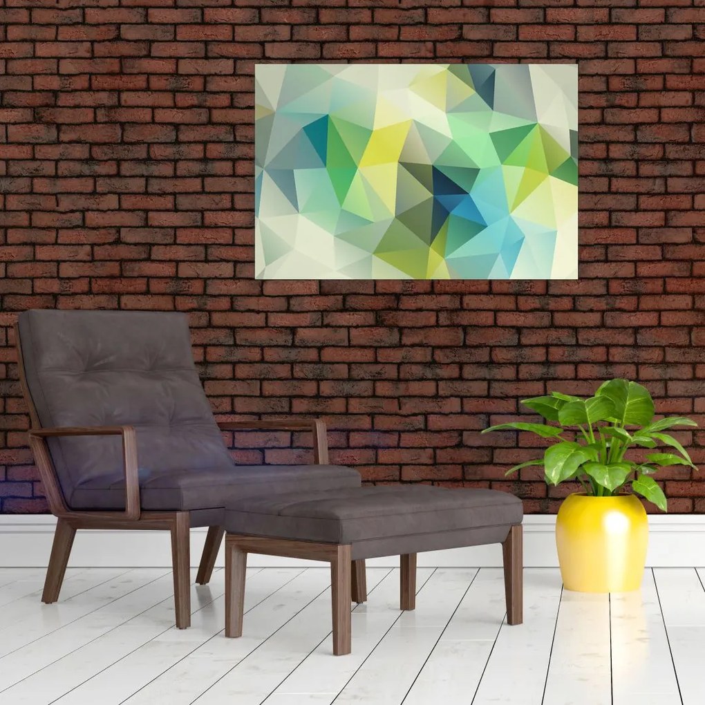 Tablou abstracțiunii geometrice (90x60 cm)