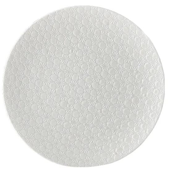 Farfurie din ceramică MIJ Star, ø 29 cm, alb