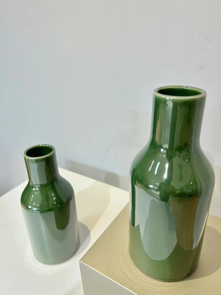 Set 2 Vaze Verde Infinity Green ( cilindru 24cm )