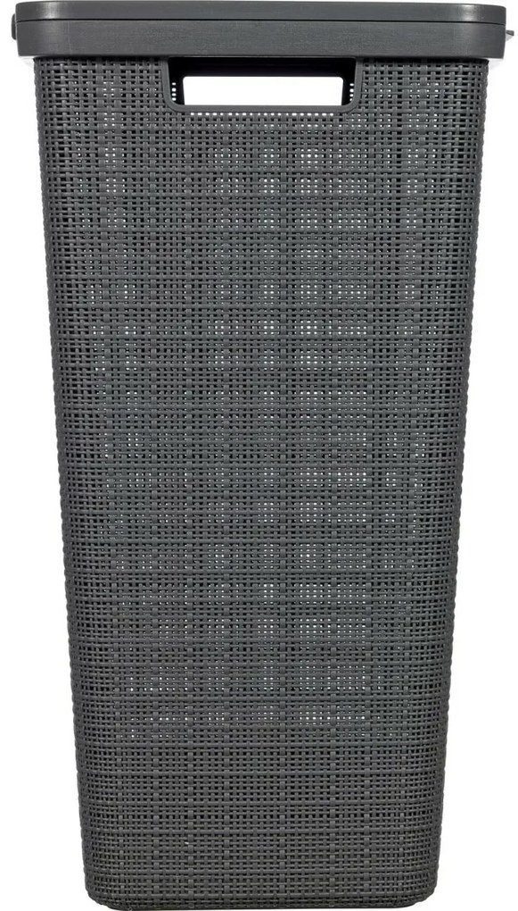 Curver Coș pentru rufe murdare Jute 58 l, griînchis