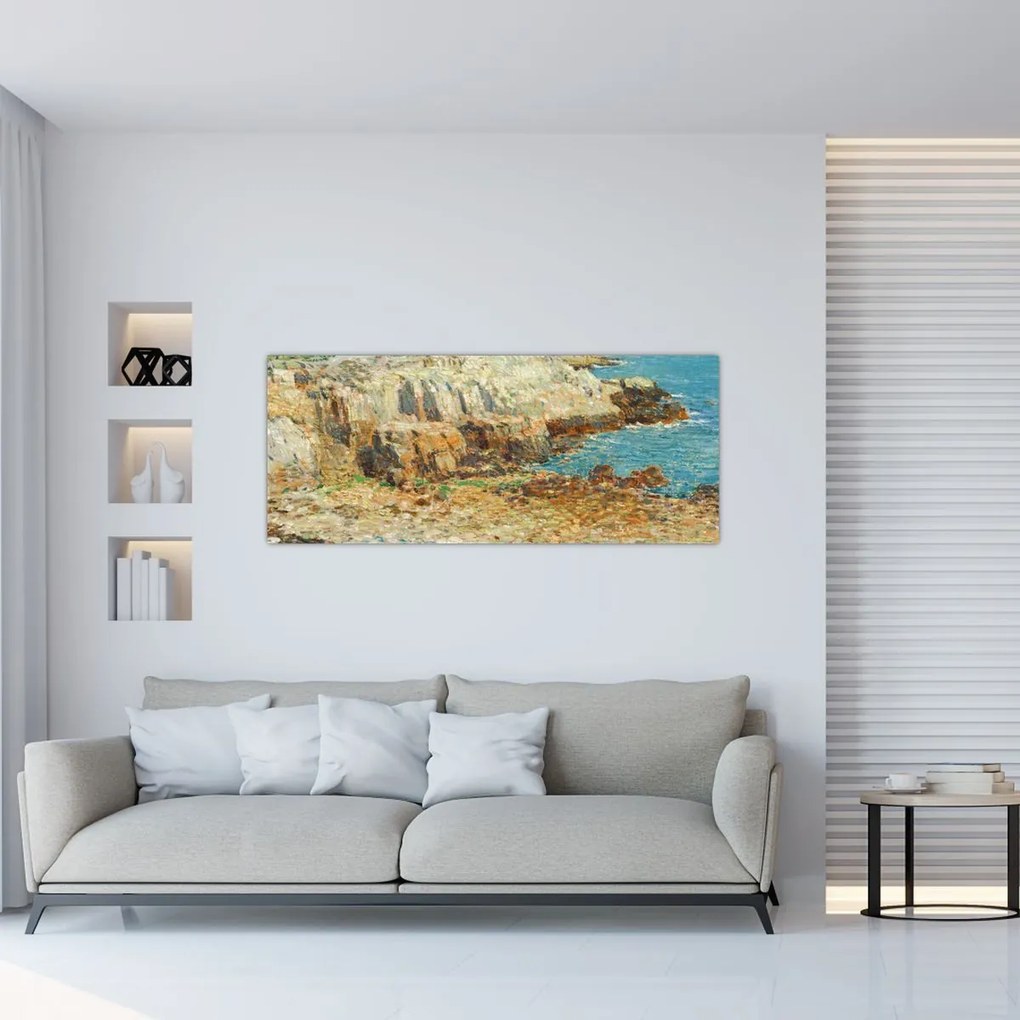 Tablou - Childe Hassam, A North East Headland, reproducere (120x50 cm)