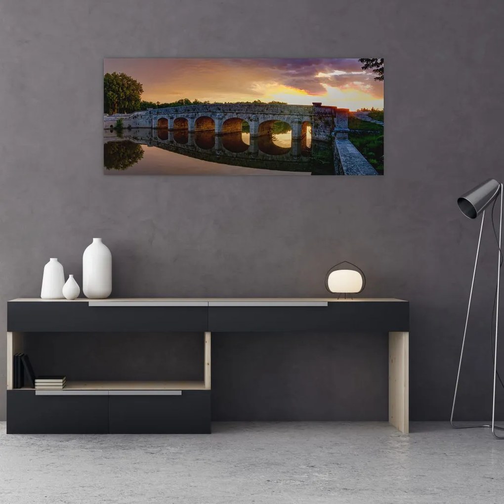 Tablou cu pod (120x50 cm)