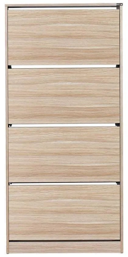 Pantofar Adore XL, 4 compartimente, capacitate 24 perechi incaltaminte, 73 x 157 x 26 cm