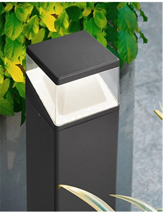 Stalp LED pentru iluminat exterior IP54 LOCK NVL-813104
