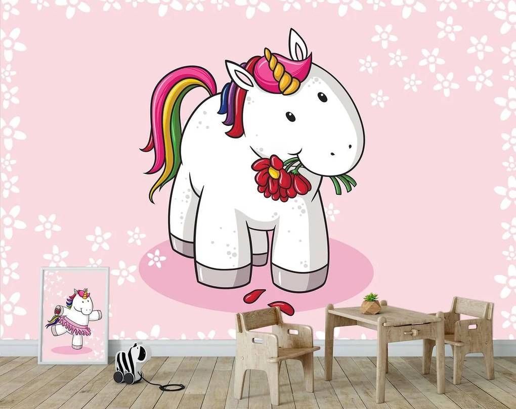Fototapet - Unicorn (254x184 cm)